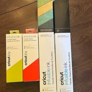 Cricut I infusable ink bundle